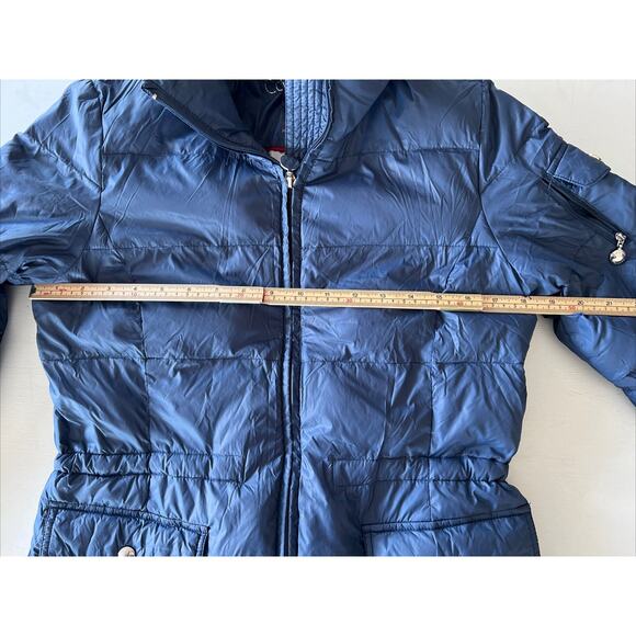 Calvin Klein Women XS Packable Lightweight Down Puffer Jacket Blue Extra Small - Picture 8 of 16